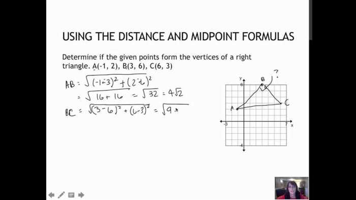 Distance and midpoint puzzle answer key