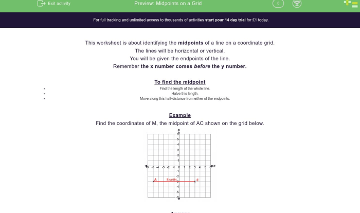 Distance and midpoint puzzle answer key