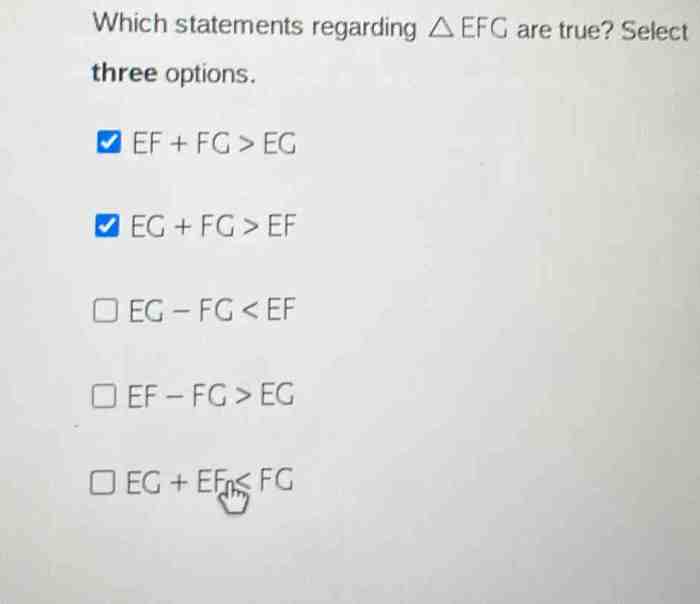 Which statements regarding are true select three options