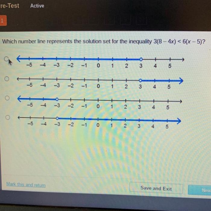 Which statements are true about the linear inequality y 3/4x-2