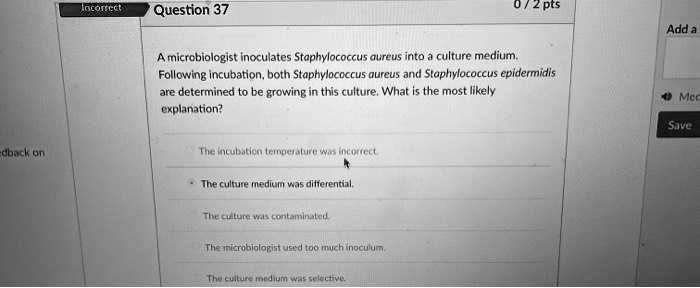 Test biochemical epidermidis staphylococcus identification culture bacteria between biochemistry